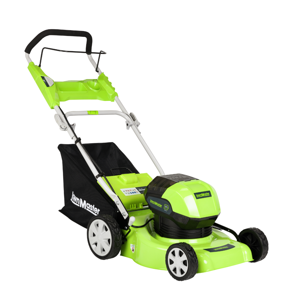 LawnMaster Electric LawnMower Green electric push lawnmower
