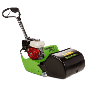 photo of green lawnmower