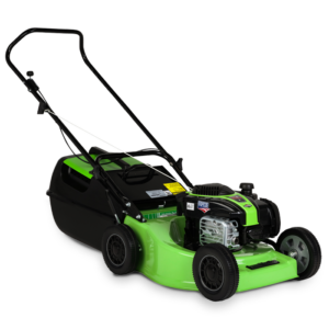 photo of green lawnmower