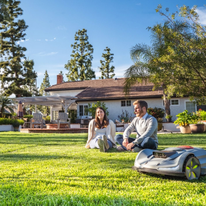 LawnMaster Robotic Mower Lifestyle